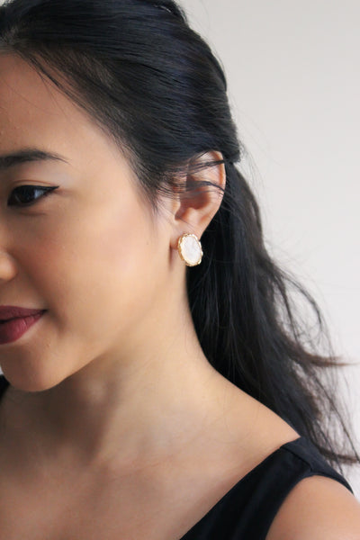 Elinorre Earrings (Ivory)