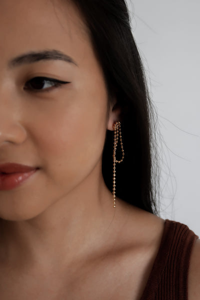 Zadie Drop Earrings (Gold)