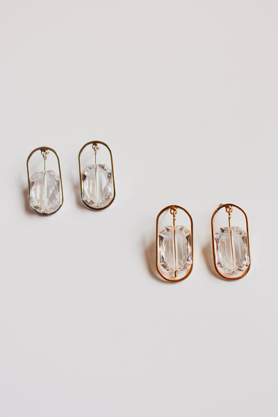 Zinnia Earrings (Silver)