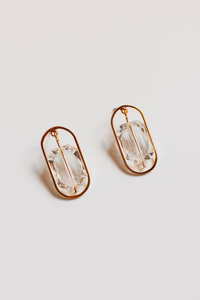 Zinnia Earrings (Gold)