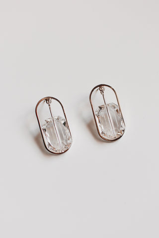 Zinnia Earrings (Silver)